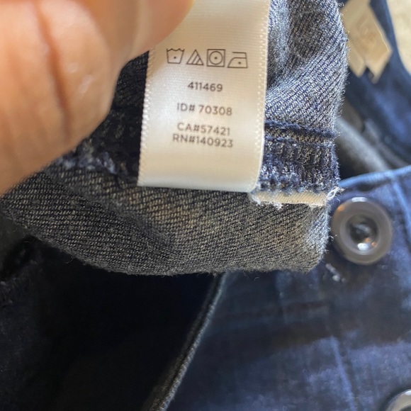 LOFT Blue Denim Jean Vintage A Line Skirt Sz 2P - Picture 5 of 9